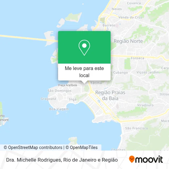 Dra. Michelle Rodrigues mapa
