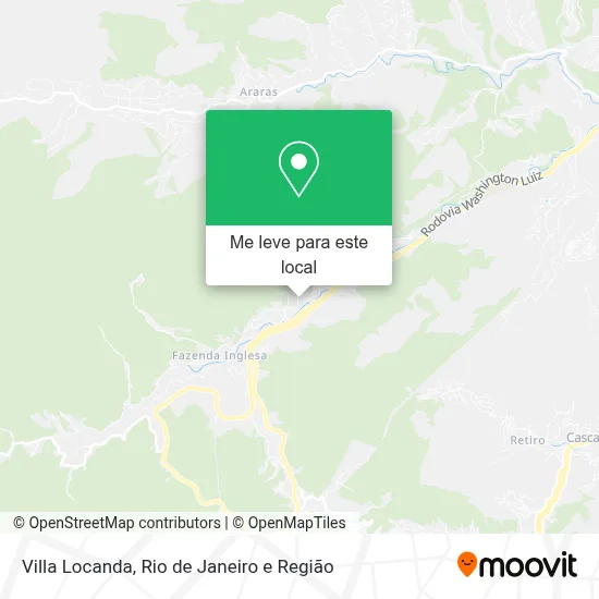 Villa Locanda mapa