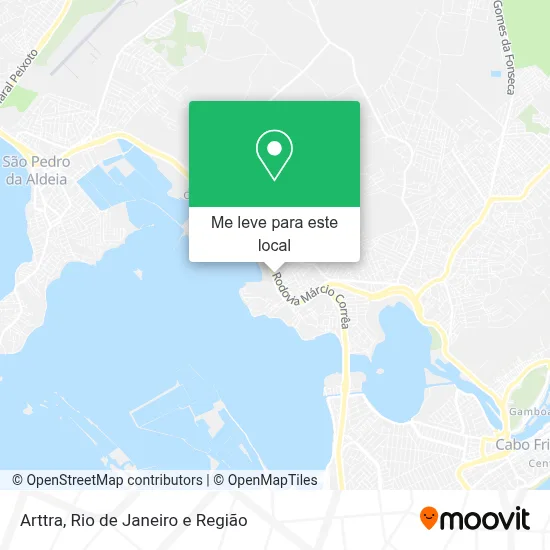 Arttra mapa