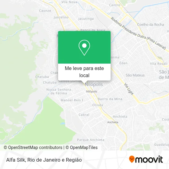 Alfa Silk mapa