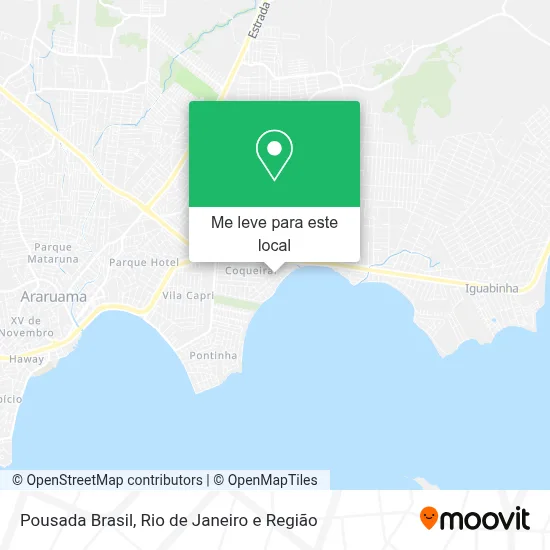 Pousada Brasil mapa