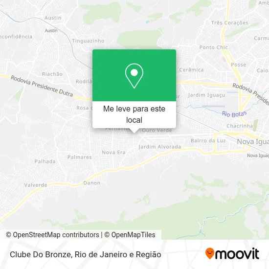 Clube Do Bronze mapa