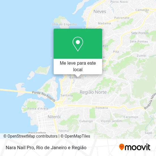 Nara Nail Pro mapa