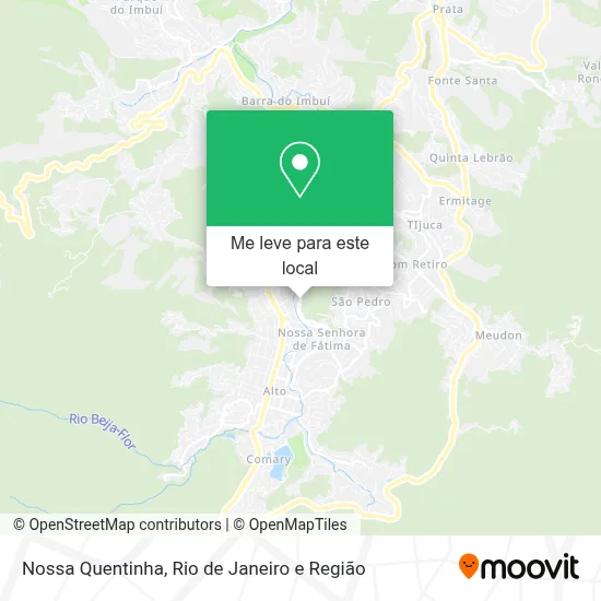 Nossa Quentinha mapa