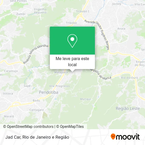 Jad Car mapa