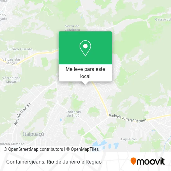 Containersjeans mapa