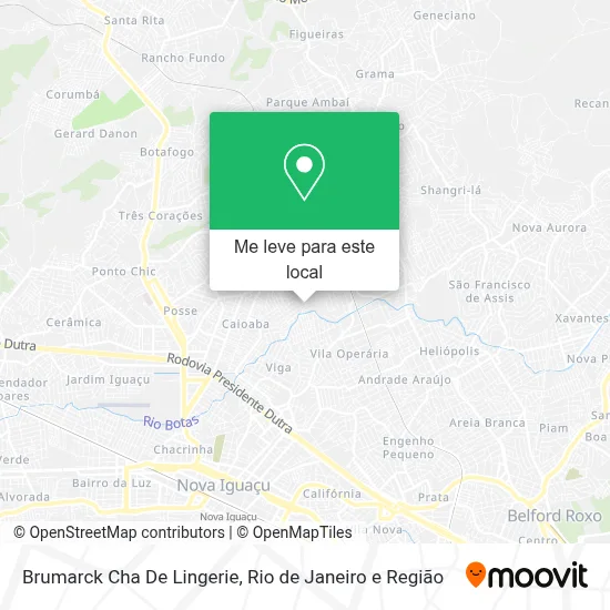 Brumarck Cha De Lingerie mapa