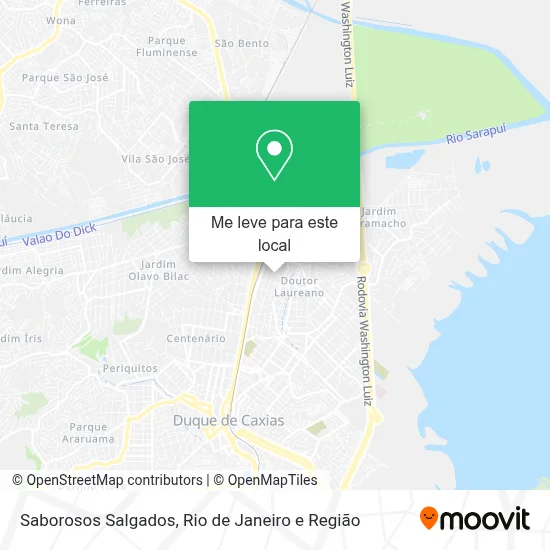 Saborosos Salgados mapa