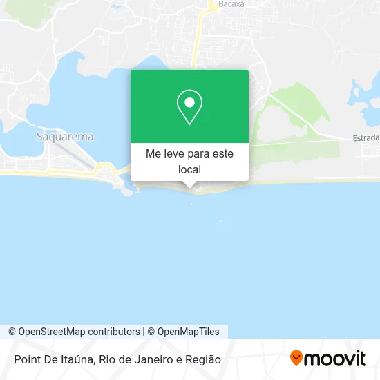 Point De Itaúna mapa