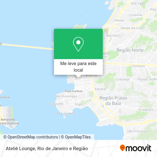 Ateliê Lounge mapa