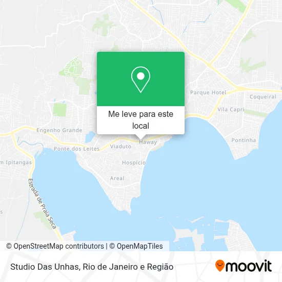 Studio Das Unhas mapa