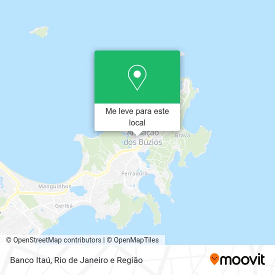 Banco Itaú mapa