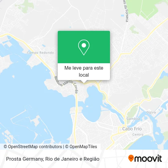Prosta Germany mapa