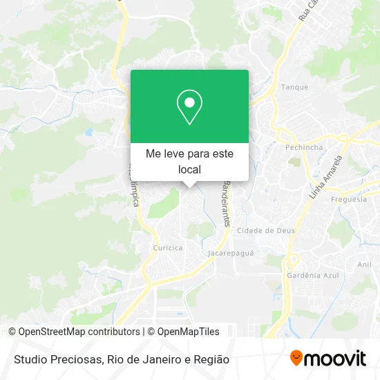 Studio Preciosas mapa