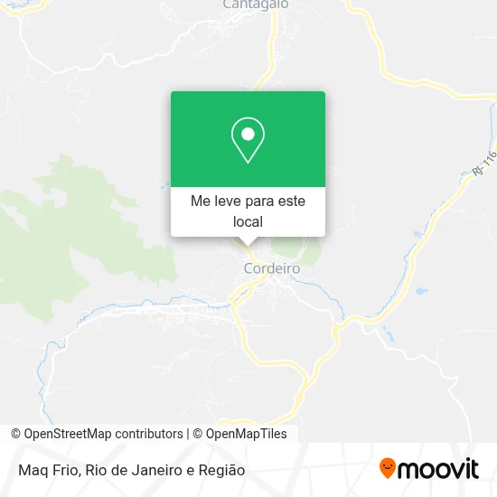 Maq Frio mapa