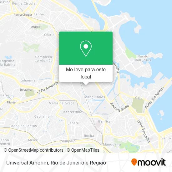 Universal Amorim mapa