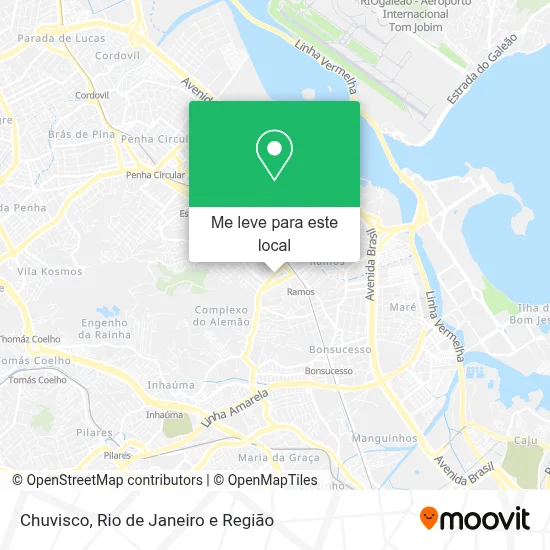 Chuvisco mapa