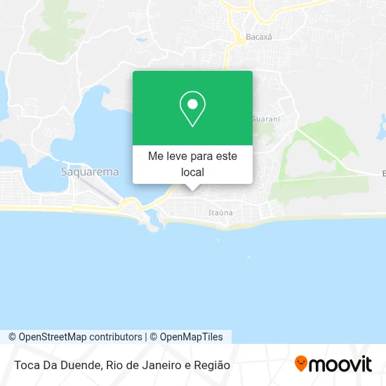 Toca Da Duende mapa