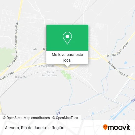 Alesom mapa