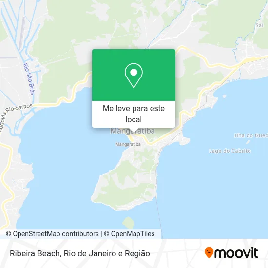 Ribeira Beach mapa