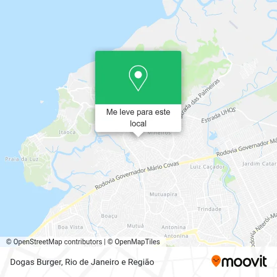 Dogas Burger mapa
