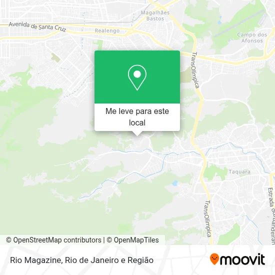 Rio Magazine mapa
