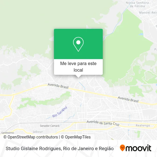 Studio Gislaine Rodrigues mapa