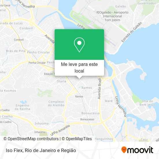 Iso Flex mapa
