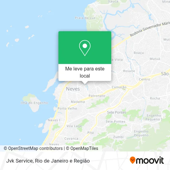 Jvk Service mapa