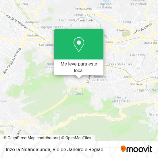 Inzo Ia Ndandalunda mapa
