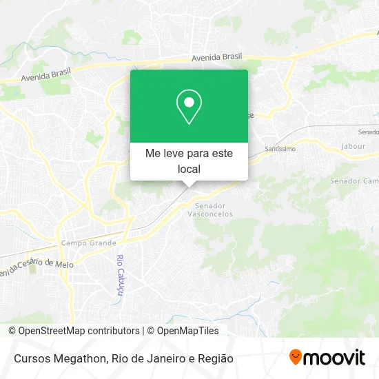 Cursos Megathon mapa