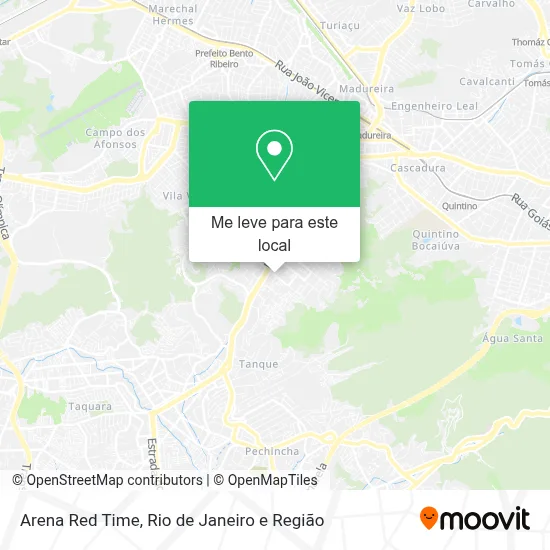 Arena Red Time mapa