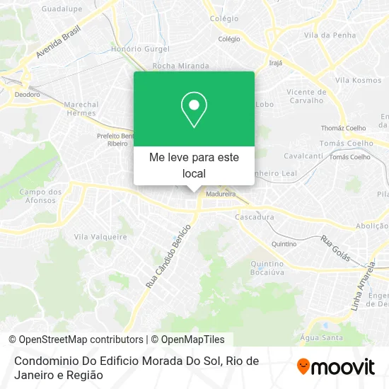 Condominio Do Edificio Morada Do Sol mapa