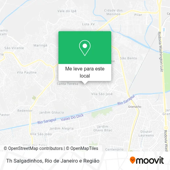Th Salgadinhos mapa