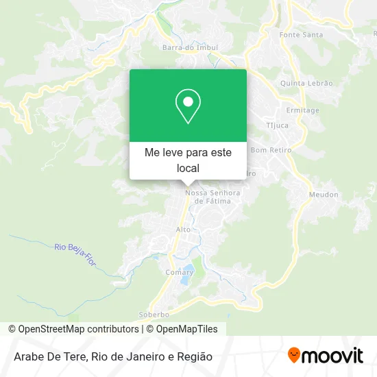 Arabe De Tere mapa