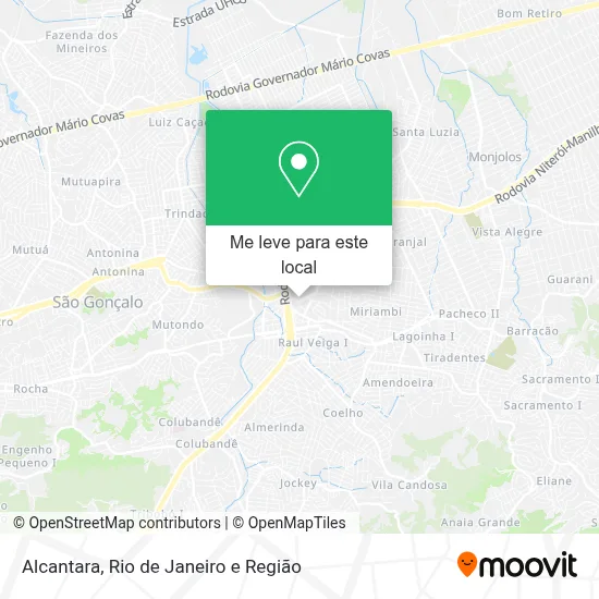 Alcantara mapa