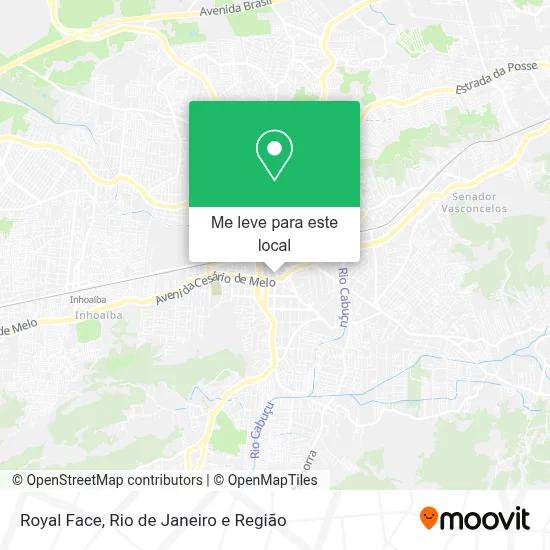 Royal Face mapa