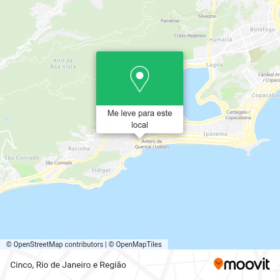 Cinco mapa