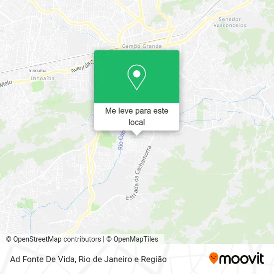 Ad Fonte De Vida mapa
