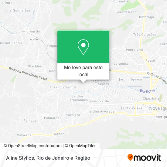 Aline Styllos mapa