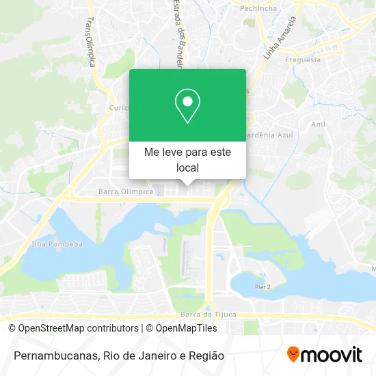 Pernambucanas mapa