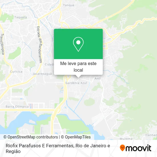 Riofix Parafusos E Ferramentas mapa