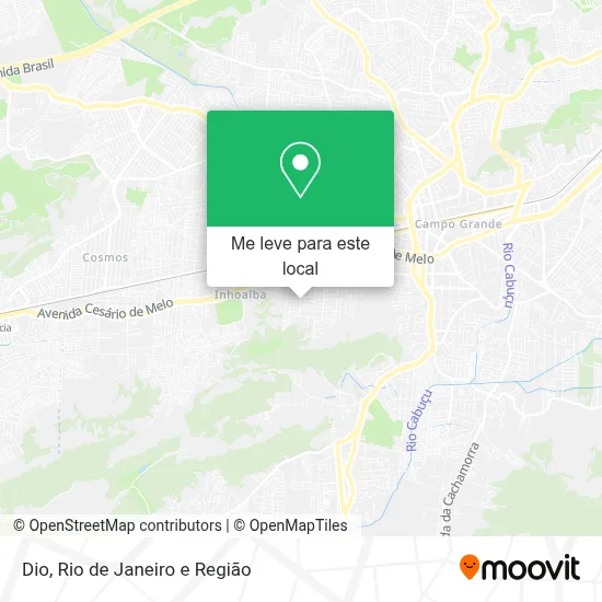 Dio mapa