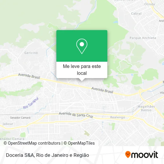 Doceria S&A mapa