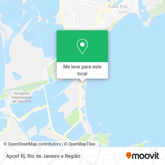 Apcef Rj mapa
