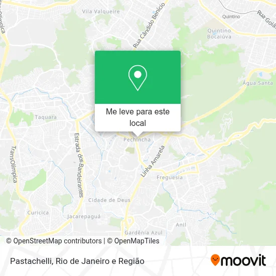 Pastachelli mapa