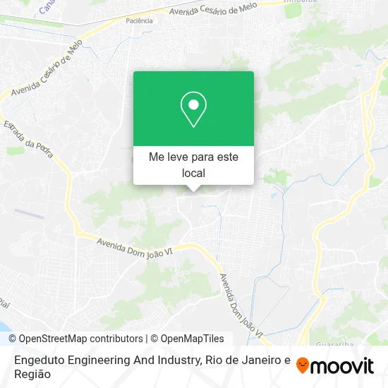 Engeduto Engineering And Industry mapa