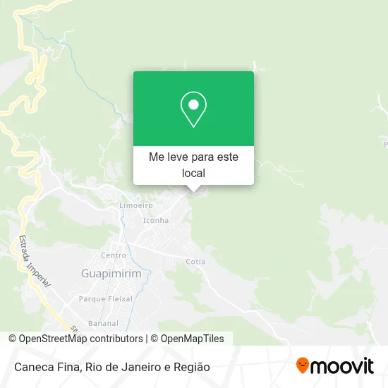 Caneca Fina mapa