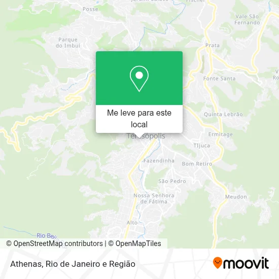 Athenas mapa