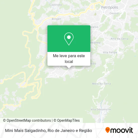 Mini Mais Salgadinho mapa
